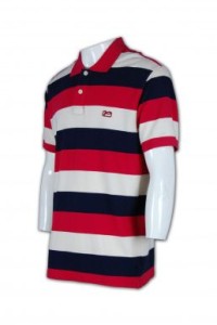 FA066 polo shirts company online ordering color stripe polo shirts website
